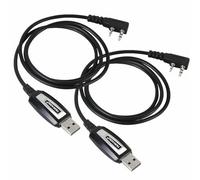 TIDRADIO CH340 USB Programming Cable Chip Compatible with Baofeng UV-5R UV-5RM UV-5R Mini GT-5R RT-470X UV-K5(8) TD-H8 TD-H3 and Multiple Models RT24 RT27 Walkie Talkies-Easy Setup, No Driver Needed