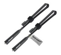 TIDRADIO Ham Radio High Gain Foldable CS Tactical Antenna SMA-Female 18.8-inch, VHF/UHF -144/430MHz for Baofeng Radio UV-5R Mini UV-5RM UV-5RH TD-H3 PlusTD-H8 RT-470X AR-152 Quansheng K6 UVK5(8)-2Pack