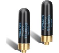 TIDRADIO TD-H3 Ham Radio Handheld Transceiver, Amateur Two Way Radio, 2 Way Radio Long Range, 5W Multiple Programming Dual Band Walkie Talkie 1 Pack (2pack- 805s-Antenna)