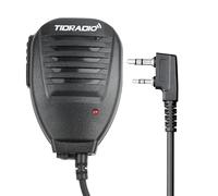 TIDRADIO Walkie Talkies Ham Radio Speaker Microphone for UV-5R Mini UV-5RM UV-32 RT-470X RT-950 GT-5R RT24 AR-152 UV-K5(8) BF-888S BF-88E TD-H8 TD-H3 Plus TD-M11 Two Way Radio Accessories -1Pack