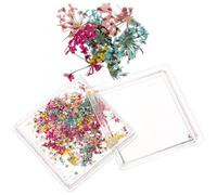 TIDTALEO 1 Box Nail Art Dried Flowers for Manicure with Assorted Colors Japanese Style Delicate Design Convenient Storage Box for DIY Nail Creativity Color