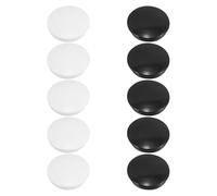 TIDTALEO 10 Pairs Magnetic Running Bib Holders Race Number Clips with Quick Installation and Easy Removal Plastic and Magnet Fasteners for Marathons and Field Runs Random Color