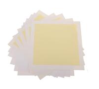 TIDTALEO 10 Sheets 33x33cm Half Raw Half Ripe Xuan Rice Paper for Calligraphy and Chinese Art Painting, Thickened Mirror Surface Drawing Paper Pack with Vintage White and Antique Inner