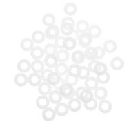 TIDTALEO 100pcs White Plastic Drum Tension Rod Washers Drum Kit Accessories Minimize Resonance Fit Wide Range of Brands and Models Instrument Accessories