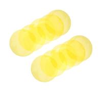 TIDTALEO 10pcs Colored Lighting Gel Filters for Ceiling Lights and Spotlights Yellow Diffuser Sheets for LED Home Classroom Studio Theatre Lighting Self-adhesive Color Correction Film for
