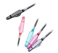 TIDTALEO 10pcs Foldable Multipurpose Eyelash Brushes and Eyebrow Combs Made of Sturdy PC Material for Daily Use and Christmas