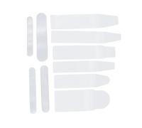 TIDTALEO 10pcs Portable Makeup Brush Storage Holder Set Eva Material Cosmetic Brush Covers with Mixed Style Easy to Store Travel Makeup Bag for