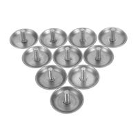 TIDTALEO 10pcs Tactile Paving Studs Stainless Steel Blind Nails for Tactile Walkway Paving Nail Visually Impaired