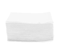 TIDTALEO 125pcs Disposable Tattoo Table Covers Cleaning Pads Made of Wood Pulp for Personal Use and Nail or Tattoo Tablecloth, White Disposable Cleaning Pads that Do Not Tear or Break