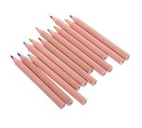 TIDTALEO 12pcs Multicolor Short Rainbow Drawing Pencils for Presharpened Colored Pencils Versatile Art for School Home Creative Use