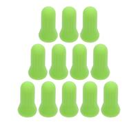 TIDTALEO 12pcs Silicone Eye Cupping Set Mini Facial Massage Cups for Eye Fatigue Relief and Moisture Absorption - Portable Green Therapy Kit for Home Use