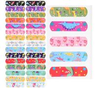 TIDTALEO 150Pcs Cartoon Adhesive Bandages for, Breathable Disposable Wound Patches Flexible Finger Caring Design, Colorful Hemostatic Stickers for ’S Wound Care and Play Use