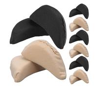 TIDTALEO 16pcs Soft Foam Shoe Inserts for Pumps and Heels, Adjustable Toe Filler and Heel Grip Pads, Reusable Sponge and Cloth Material for Enhanced Comfort and Relieving Pressure,