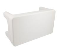 TIDTALEO 1pcs Squatting Foot Stool Toilet Step Stool Wear-Resistant Pp Material Helps Achieve Optimal Squatting Position White Bathroom Home Use Toilet Assistance Aid