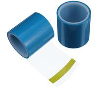 TIDTALEO 2 Rolls Blue Pet Traceless Tape for DIY Jewelry Making Easy to Remove Self-adhesive Feature Suitable for DIY Pendant and Metal Epoxy UV Resin Crafts