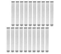 TIDTALEO 20pcs Marshmallow Stabilizer Candy Making Clamp Stainless Steel Solid Construction Easy Installation Silver Replacement Clips for Candy-Floss Machine