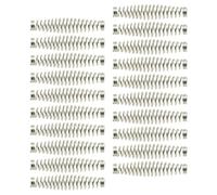 TIDTALEO 20pcs Stainless Steel Replacement Springs for Garden Pruners Precision Hand Pruner Parts Lawn Trimming Scissors Springs High-Performance Secateur Accessories