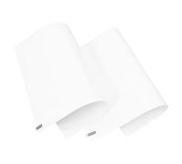 TIDTALEO 2pcs A3 Self-Adhesive Dry Erase Whiteboard Sheets 16.5x11.8 Inch Removable Erasable White Board Stickers for Wall Door Fridge Home Office Writing and Drawing