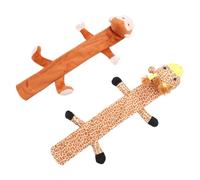 TIDTALEO 2pcs Animal Print Stethoscope Sleeve Soft Plush Neck Protector Wrap for Doctors Nurses Comfortable Cold Tubing Relief Easy to Clean Cover Accessory