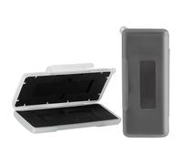 TIDTALEO 2pcs Hard Drive Case for SSD with Soft Foam Lining and Secure Lock, Shockproof Plastic Carrying Case Designed to Keep Organized and Protect Hard Disks, for Travel and Storage