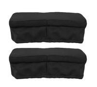 TIDTALEO 2pcs Knee Scooter Seat Cover with Memory Foam Slow Rebound, Ergonomic Contours and Removable Polyester Cover for Knee Roller, for Outpatient Rehabilitation and Home Use