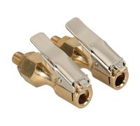 TIDTALEO 2pcs Lock Inflate Locking Air Chuck for Tire Inflator Quick Connect Chuck for Car Tires