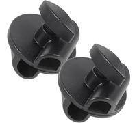 TIDTALEO 2pcs Microphone Arm Desk Mount Clamps Rotatable Boom Mic Stand Clips Adjustable Holder Accessories for Vlogging and Interview Use