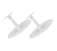 TIDTALEO 2pcs Pickle Jar Press Plate with Handle, Plastic Vegetable Fermenting Weight for Fermented Foods, Essential Multifunctional Design for Homemade Pickles and Home Fermentation