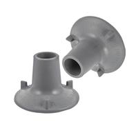 TIDTALEO 2pcs Soft Rubber Suction Cup Feet Pads for Toilet Safety Handrails Non-Slip Replacement Rubber Tips for Shower Bench Bath Stool Transfer Bench Comfortable Protective Bathroom