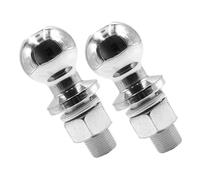 TIDTALEO 2pcs Trailer Tow Ball Replacement for Heavy Equipment Towing Durable Coupling with Thread Meets Industry Standards for Safe Transport