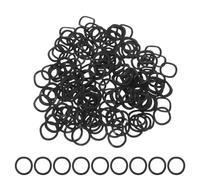 TIDTALEO 300pcs Precision Spring Gasket Steel Compression Wave Spring Washer for Electrical Connections 16mm Inner Diameter Washer Hardware Black