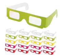 TIDTALEO 30pcs Glasses Paper Eyewear for Movies Party Favors Birthday Supplies Lightweight Comfortable Spectacular Visuals for Games and Cinema