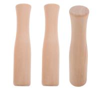 TIDTALEO 3pcs Beech Wooden Food Grinder Set for Kitchen Use with Nut Grinder and Muddling Function, for Garlic, Spices, and Meat Tenderizing