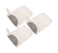 TIDTALEO 3Pcs Household Soap Mesh Holders with Drawstring Exfoliating Soap Foaming Bags for Face Washing and Makeup Removal and Efficient Bubble Creation