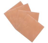 TIDTALEO 4 Sheets Copper Plate for Jewelry Making DIY Projects Crafts Lightweight Metal Sheets for Electrical Work and Model Building Easy to Use and Store