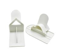 TIDTALEO 4pcs Cake Fondant Smoother Cake Scraper Smoother for Buttercream Decorating Including Spatula t Shape u Type v Type Baking Tools for Decorating