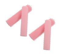 TIDTALEO 4pcs Silicone Foot Brush Replacement Heads for Shower Cleaning, Soft Ergonomic Scrub Brush for Toe Gap and Foot Care, Plastic Material, for Bath or Tub Use by Families and Elderly