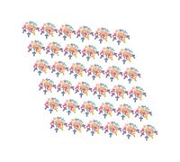 TIDTALEO 500pcs Assorted Color Plastic Cross Beads for Necklace and Bracelet Making, Strong and Perforated Cross Shaped Beads for DIY Jewelry Crafts and Random Color