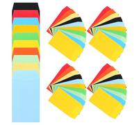 TIDTALEO 50pcs Key Envelopes Stationery Paper Envelope Small with Detailed Craftsmanship Moisture Prevention Assorted Color for Letters and Thank You Cards Random Color