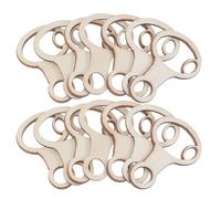 TIDTALEO 50pcs Wooden Embroidery Floss Bobbins Thread Sorter Cross Stitch Organizer Sewing Thread Holder for DIY Craft Storage