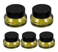 TIDTALEO 5pcs Refillable Cream Bottles Makeup Container Travel Jars for Creams for Travel Essentials and Sample Containers Random Color