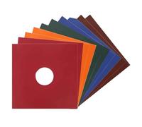 TIDTALEO 5pcs Vinyl Record Sleeves Vinyl Album Sleeve Paper Protective Covers Good Protection Effect Save Records from Mud Assorted Color 12.26x12.26x0.08in