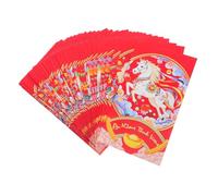 TIDTALEO 60pcs Spring Festival Red Envelopes for The Year of The Horse Zodiac Horse Money Packets Lunar New Year Decorations Red Packets Vietnamese New Money Envelope Paper