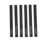 TIDTALEO 6Pcs Compressed Charcoal Sticks Soft Medium Hard Sketching Drawing Art Supplies for Artists Beginners and Students Suitable for Various Paper Surfaces and Painting Techniques