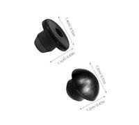 TIDTALEO 6pcs Hydraulic Jack Oil Stoppers Rubber Flat Head round Head Sturdy Easy Installation Jack Plugs for Automotive Hydraulic Accessories