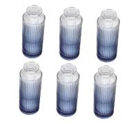 TIDTALEO 6pcs Perfume Glass Bottle Vintage Oil Bottle Empty Fragrance Small Glass Aromatherapy Vintage Floral Vase Retro Vase Fancy Decorative