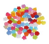 TIDTALEO 70pcs Mini Round Plastic Buttons for Garment Sewing and Doll Clothes, Easy to Sew and Fade-Proof, Suitable for Hand Sewing and Craft Projects