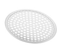 TIDTALEO 9-inch Perforated Round Pizza Baking Pan Stainless Steel Wear-Resistant Baking Tray Household Oven Accessory for Crispy Crust Pizza and Multi-Purpose