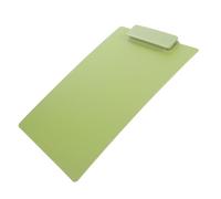 TIDTALEO A4 Size Office Clipboard File Organizer with Moveable Clip and Clamp on File Holder Sections Pp Material Document Organiser for Travel Green Portable Folder