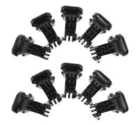 TIDTALEO Action Camera Mounting Hardware 10Pcs Vertical J-Hooks with Long Thumb Screws, Easy Setup Buckle Kit for Outdoor and Travel Use, Compatible with Gopro and Sports Cameras